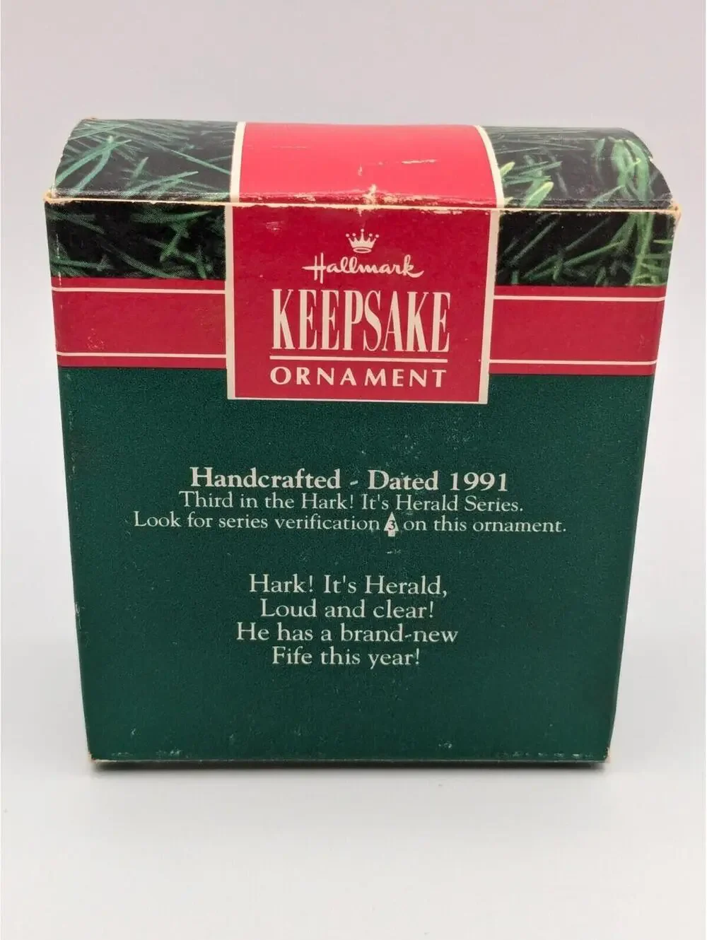 Hallmark Keepsake Hark! It's Herald! 1991, 3rd in It's Herald Series Ornament